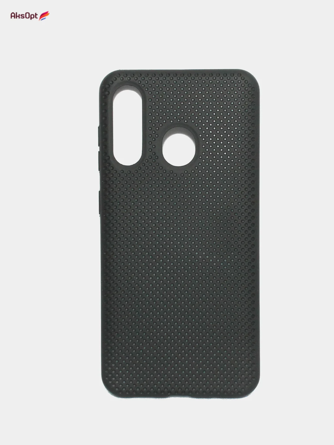 Черный чехол Накладка "Soft-touch" с перфорацией для Xiaomi Redmi7/6a/7a/8A/K20/8/Note10/Mi10