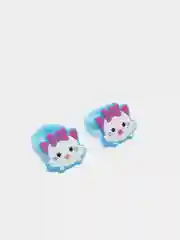 Синий резинки для волос мультяшные "Hello kitty - Хелло Китти" и "Единорог"