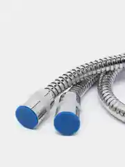 Ganzer шланг для душа 1,6 м LUX Strong, растягивающийся, защита от перекручивания, хром