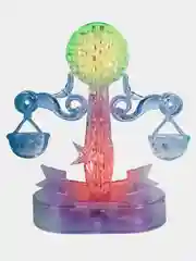 Весы со светом - 3D Crystal Blocks Puzzle (3D Пазл) Знак зодиака