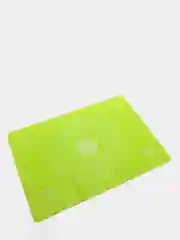 Зеленый силиконовый коврик для выпечки и раскатки теста
