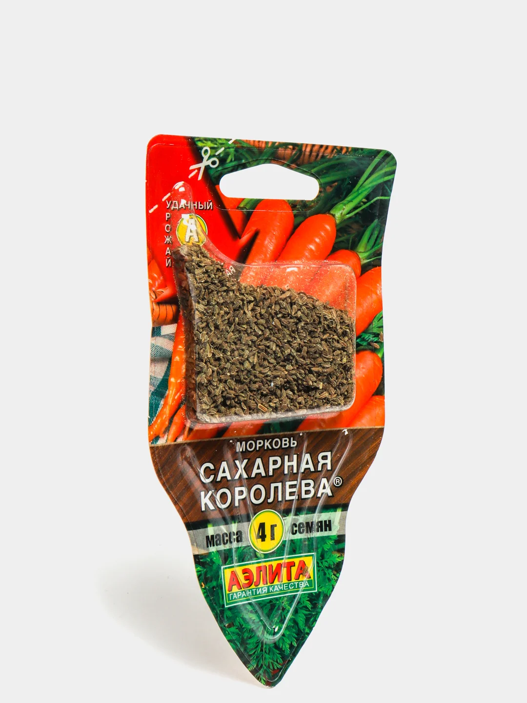 Семена Морковь "Сахарная королева", сеялка