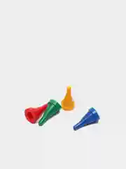 Набор конусных фишек для настольных игр, 1,2 х 2,3 см, 4 штуки