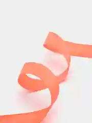 Коралловый лента репсовая 25 мм (2,5 см), 18 м