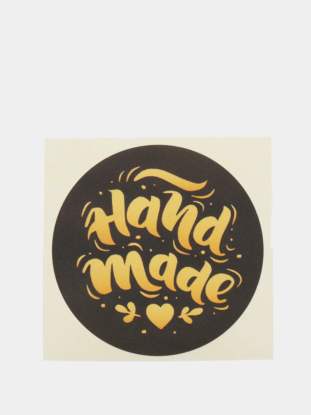 Набор наклеек для бизнеса Hand made, 4 х 4 см