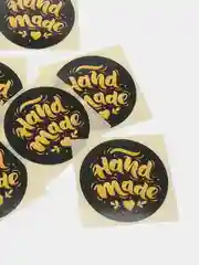 Набор наклеек для бизнеса Hand made, 4 х 4 см