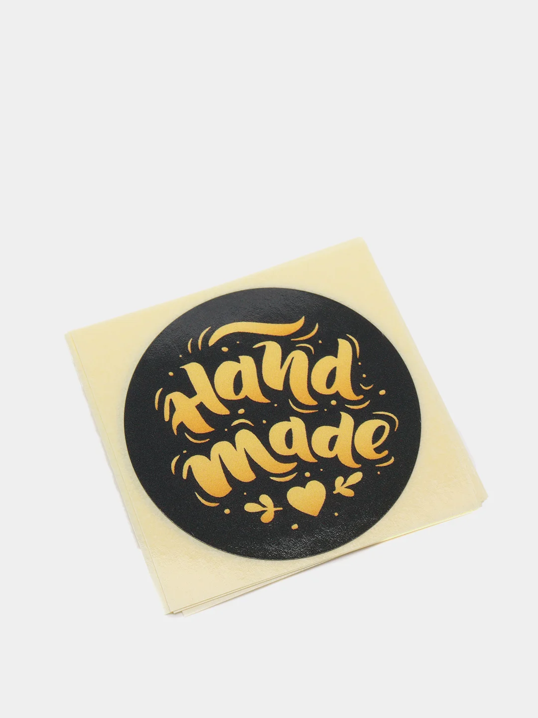 Набор наклеек для бизнеса Hand made, 4 х 4 см