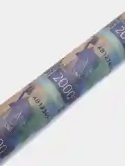 Бумага упаковочная "2000 рублей", 50 х 70 см