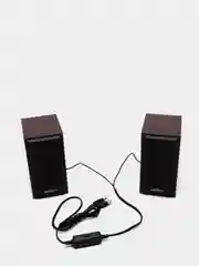 Бордовый компьютерные колонки Perfeo CABINET, для ноутбука и компьютера