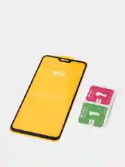 Черный защитное стекло 9D для Honor 8A, 8C, 10, 20i, 20 Lite Huawei P20, P Smart Plus, Y6