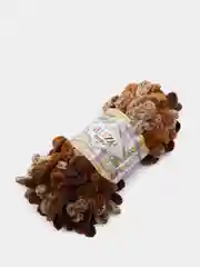 Рыжий пряжа Alize Puffy петельки