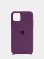Пурпурный чехол Silicone Case для Apple iPhone 11 силиконовый противоударный для айфона Soft Touch