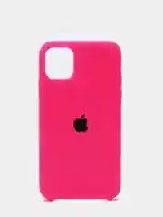 Фуксия чехол Silicone Case для Apple iPhone 11 силиконовый противоударный для айфона Soft Touch