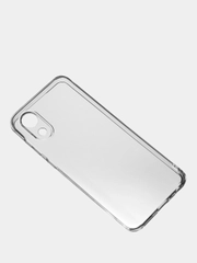 Чехол для Samsung A03 Core прозрачный силиконовый