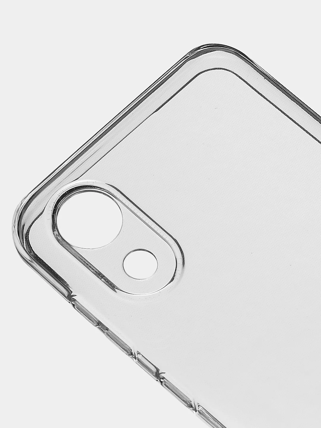Чехол для Samsung A03 Core прозрачный силиконовый