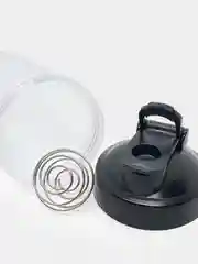 Угольный спортивный шейкер с пружинкой
