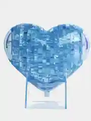 Красный сердечко со светом - 3D Crystal Blocks Puzzle (3D Пазл с подсветкой)