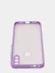 Лавандовый чехол для Xiaomi Redmi Note 7 матовый пластиковый полупрозрачный