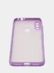 Лавандовый чехол для Xiaomi Redmi Note 7 матовый пластиковый полупрозрачный