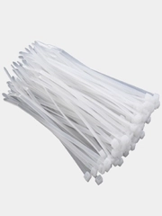 Хомут nylon 2.5х200 белый (100шт)