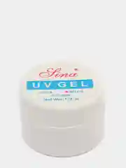 Белый уф-гель для наращивания ногтей