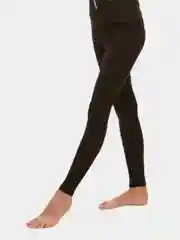 Спортивные легинсы, для девочек, черного цвета