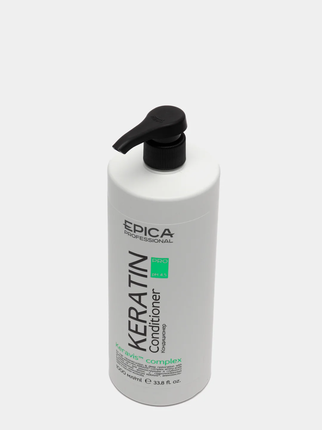 Epica Keratin PRO Кондиционер с гидролизованным кератином, комплексом KERAVIS, 1000 мл