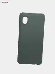 Тёмно-зелёный силиконовый матовый чехол для Samsung A01/A01Core/A11/M111/A20/A21S/A31/A41/A71/A10