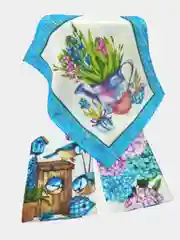 Полотенце кухонное вафельное, Набор 3 шт. кухня, ванна, сауна, для лица и рук, детям