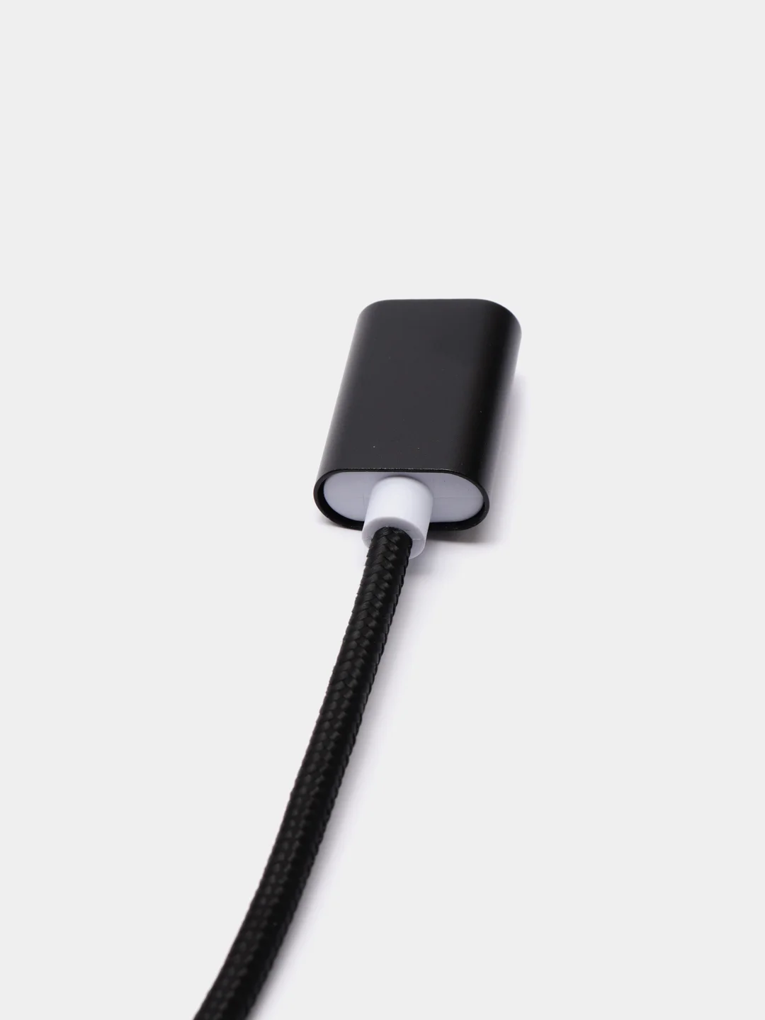 Черный otg переходник с Type-C на USB, отг, адаптер, юсб для телефона и планшета