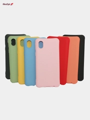 Силиконовый матовый чехол для Xiaomi Mi 10/8/9/8A/Note 8/Note 8T/Note 8 Pro/Note 9