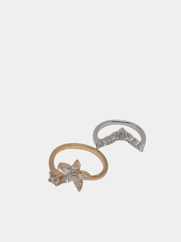 Кольцо золочение и родирование Xuping Jewelry