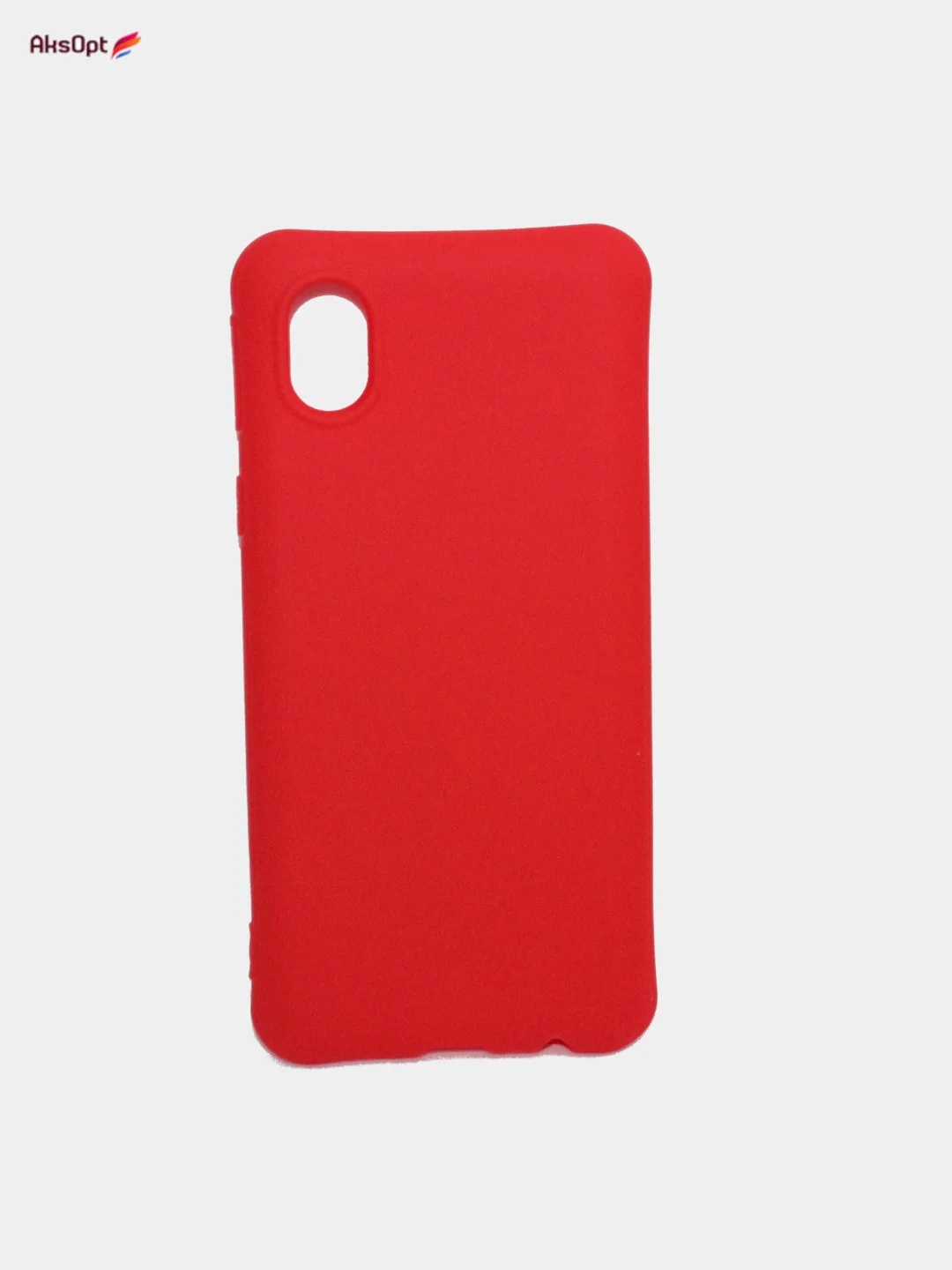 Красный силиконовый матовый чехол для Xiaomi Mi 10/8/9/8A/Note 8/Note 8T/Note 8 Pro/Note 9