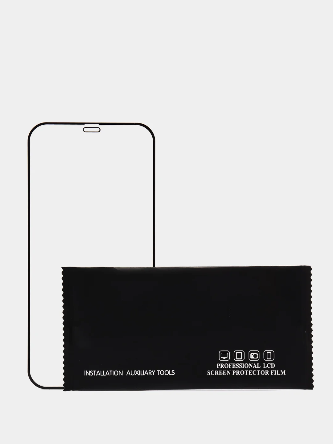 Защитное стекло Epic Case Premium для iPhone 12/12 Pro (6.1 дюйма) Black Full Glue