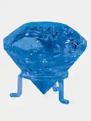 Синий кристал - 3D Crystal Blocks Puzzle (3D Пазл / Головоломка IQ 3D puzzle)