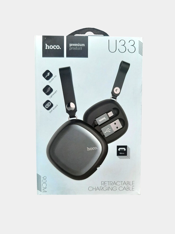 Кабель зарядный HOCO U33, Micro-USB, до 2 А, для Android, 90 см