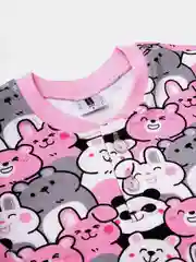 Конфетный пижама детская