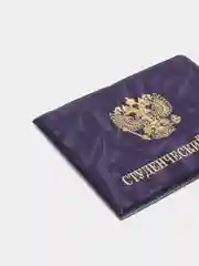 Фиолетовый обложка для студенческого