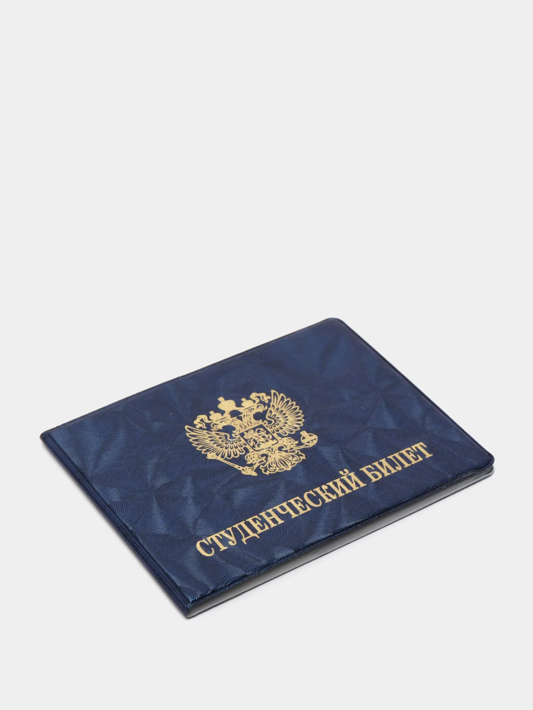 Синий обложка для студенческого