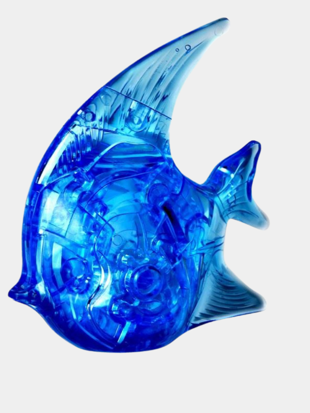 2024 г для рыб. 3d магический Кристалл Puzzle рыба. 3d-пазл магический Кристалл рыбка с подсветкой (yj6911), 19 дет.. 3д пазл кристаллический. Объемные пазлы.
