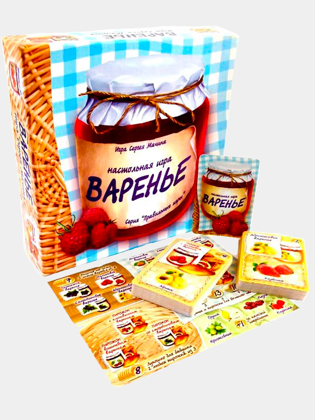 Настольная семейная игра "Варенье", развивающая игра