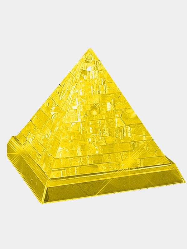 Пирамида со светом 3D Crystal Blocks Puzzle (3D Пазл / Головоломка IQ 3D puzzle)