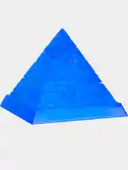 Синий пирамида со светом 3D Crystal Blocks Puzzle (3D Пазл / Головоломка IQ 3D puzzle)