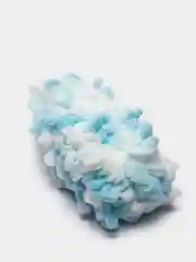 Голубой пряжа Alize Puffy Color, петельки, 5 штук, микрополиэстер