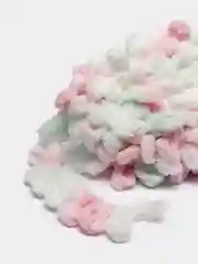 Мятный пряжа Alize Puffy Color, петельки, 5 штук, микрополиэстер