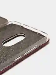 Бордовый чехол книжка  XIAOMI REDMI  NOTE 4X / NOTE 4