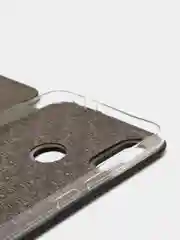 Черный чехол-книжка для Redmi Note 7