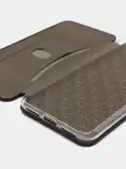Черный чехол-книжка для Redmi Note 7
