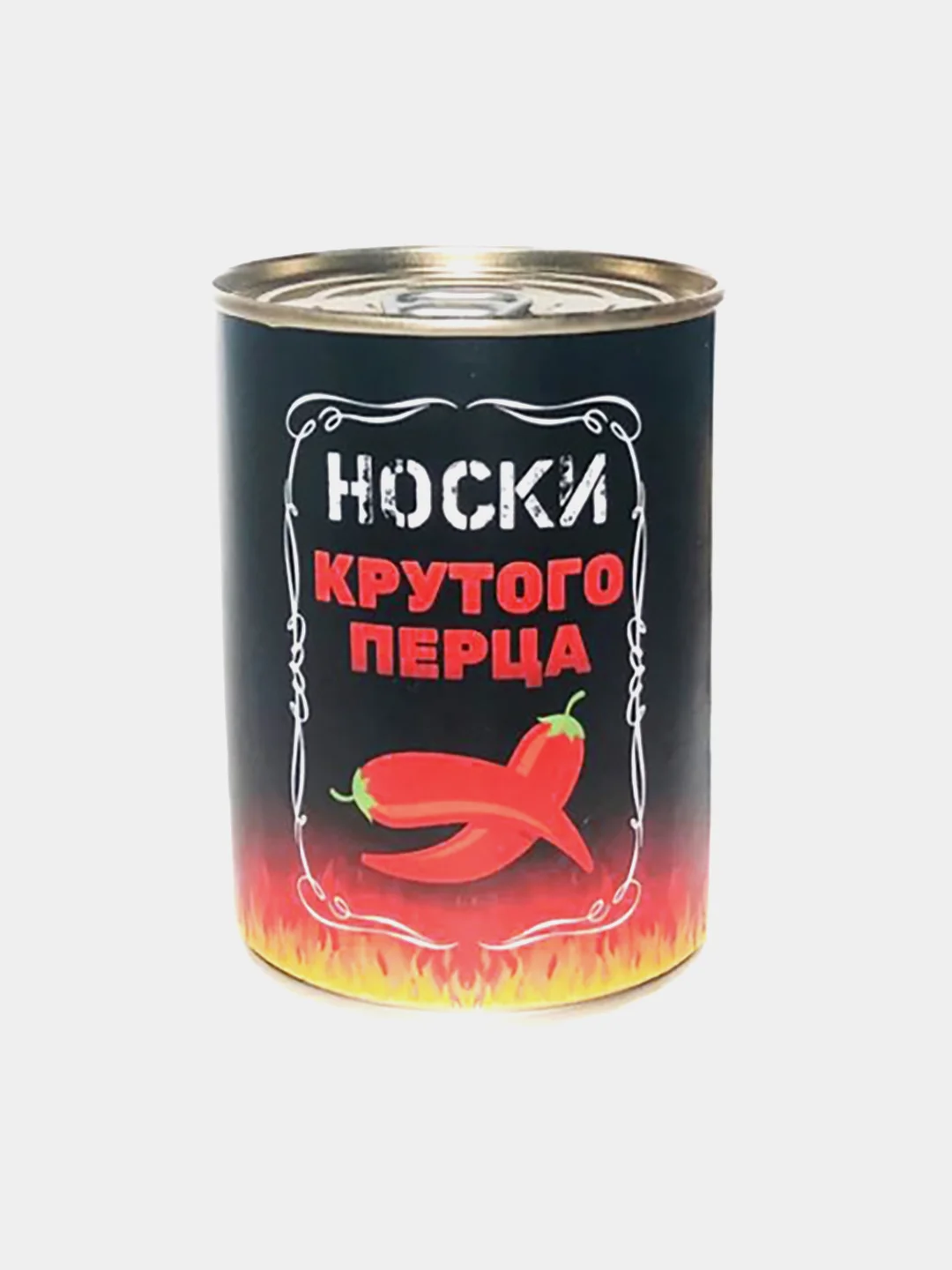 Красный мужские носки в банке, 14 видов