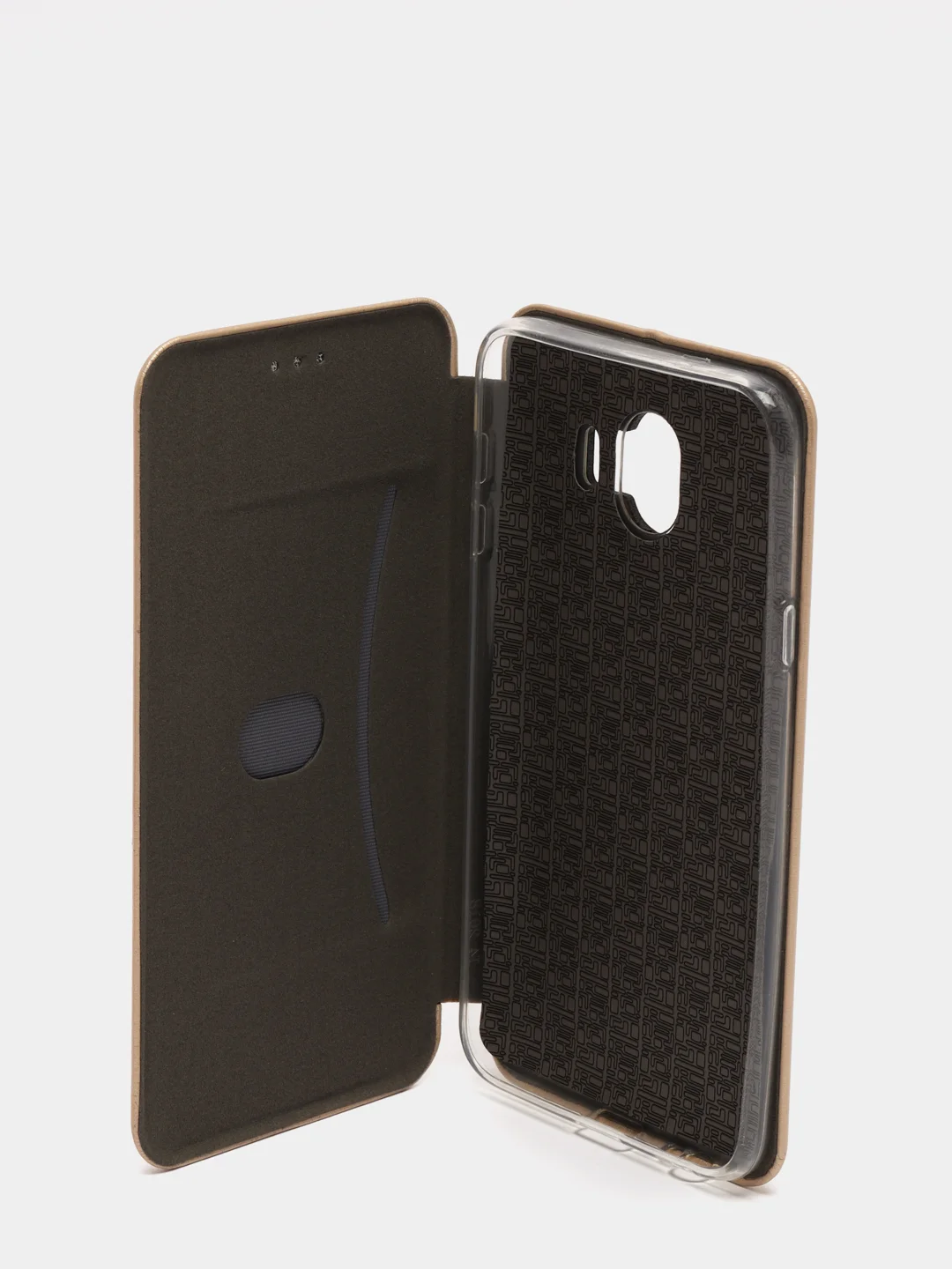 Золотой чехол книжка Samsung J4